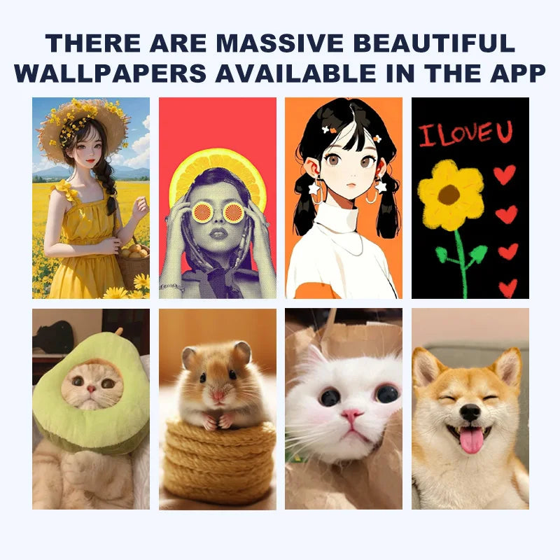 NFC 16Promax Iphone Case E-Ink Screen Four Colors Image Transmission for Iphone 15 14 13 Pro Max DIY Cases Battery Free